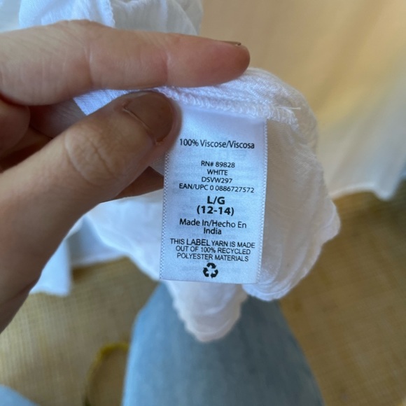 NWT Sofia Jeans by Sophia Vergara Women’s Adjustable Strap Ruffle Midi Dress - Picture 6 of 11